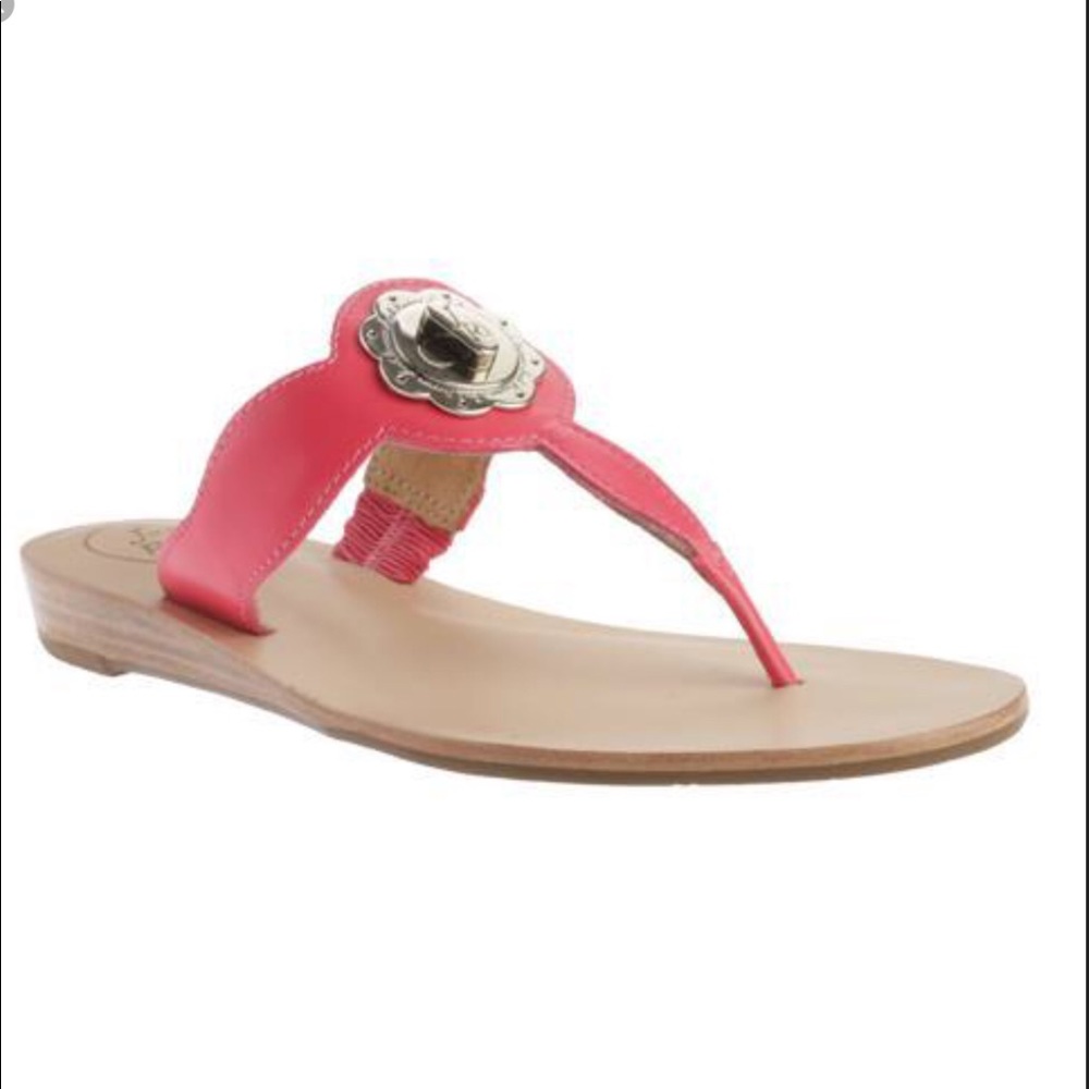 Jack Rogers “Larissa” 7.5 Hot Pink NWOT